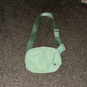 Mint Green Lululemon Belt Bag